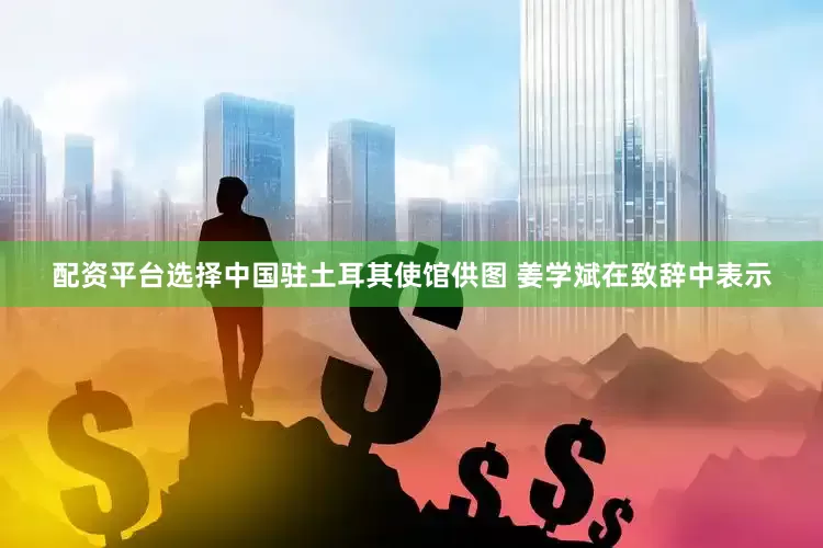 配资平台选择中国驻土耳其使馆供图 姜学斌在致辞中表示
